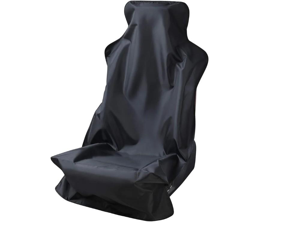 Magca Car Seat Cover Protector, Waterproof, Front Seat Cover for Universal Car Seat, Black, Pack of 2