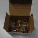 Chair Leg Floor Protectors Chair Leg Protectors for Hardwood Floors Felt Silicone Caps Strengthen Bottom Protection Anti-Scratch Reduce Noise 16 Pack Clear Round Small Fit 1/2" to 3/4" (14-19mm)