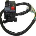 DJ-Motor 12 Wire 5 Fuction Male Plug Handle Switch Choke Lever Assembly for 110cc 125cc 150cc 200cc 250cc Quad ATV Taotao Sunl Roketa