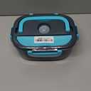 Electric Lunch Box, Food Warmer Heater 12V 24V 110V, 80W Faster Heated Lunch Box for Car/Truck/Home Portable Heating Boxes with 1.5L 304 SS Container Fork & Spoon ( Green)