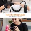 Airbrush Kit, Cordless Airbrush for Nails, Air Brush Kit With Air Compressor for Models/Shoes/Cakes/Hair, Air Brush Guns For Painting