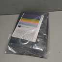 BGment Kids Blackout Curtains for Bedroom - Grommet Thermal Insulated Silver Star Print Room Darkening Curtains for Living Room, Set of 2 Panels (42 x 54 Inch, Dark Grey)