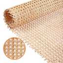 24" Width Natural Cane Webbing 5Ft, Rattan Webbing Roll for Caning Projects
