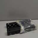 Metal Pressure WasherGun Holder with Central Hose Connector, Wall Mount Tool Organizer with Multiple Nozzle Slots, Garage Tool Rack Wall Mount Fits Most Foam and Pressure Washer Guns