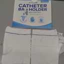 JJ CARE Catheter Bag Holder (Pack of 2), Fabric Nephrostomy Bag Holder, Washable & Reusable Foley Catheter Leg Bag, Urinary Drainage Bag Cover for Men & Women - Medium Size