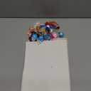 DORUI Dog Bows, Cute Hair Bowknot with Rubber Bands Handmade for Puppy Yorkie Grooming Hair Accessories & Varies Patterns Topknot Bows(70 pcs Upgrade Rubber Bands)