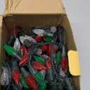 Upgraded 250 Red Green and White LED C6 Connectable Christmas String Light, 82FT Waterproof Christmas Twinkle Light Outdoor, Plug in Fairy Lights Indoor with 13 Modes & Timer for Christmas Decoration