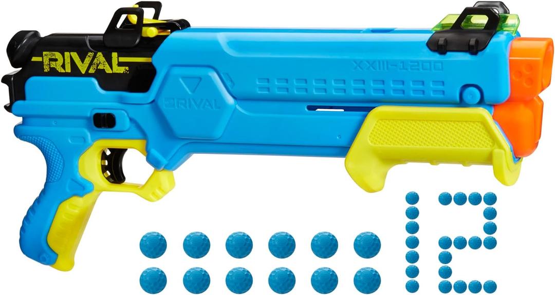 Nerf Rival Forerunner XXIII-1200 Blaster, 12 Round Capacity, Adjustable Sight, Large