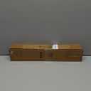 TVWOO Gold Decorative Crystal Curtain Rods:18-45 Inch Heavy Duty Adjustable Window Curtains Rods for Bedroom Living Room,Brass Golden Modern Girly Acrylic Drapery Rod with Sheer Bling Foil Finials