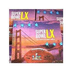 Super Bowl LX Napkins (small) 2Pack