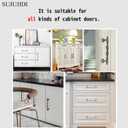 2 Pack Zinc Alloy Vintage Drawer Pulls with Screws - Ornate Drawer Handles for Kitchen Cabinets, Dresser Drawers, Furniture Hardware (Antique Brass, 5.04 inch Hole spacing)