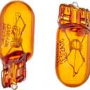 Hella 2827NATB Bulb 2827Na 12V 5W W2.1X9.5D Namber (2), Multi