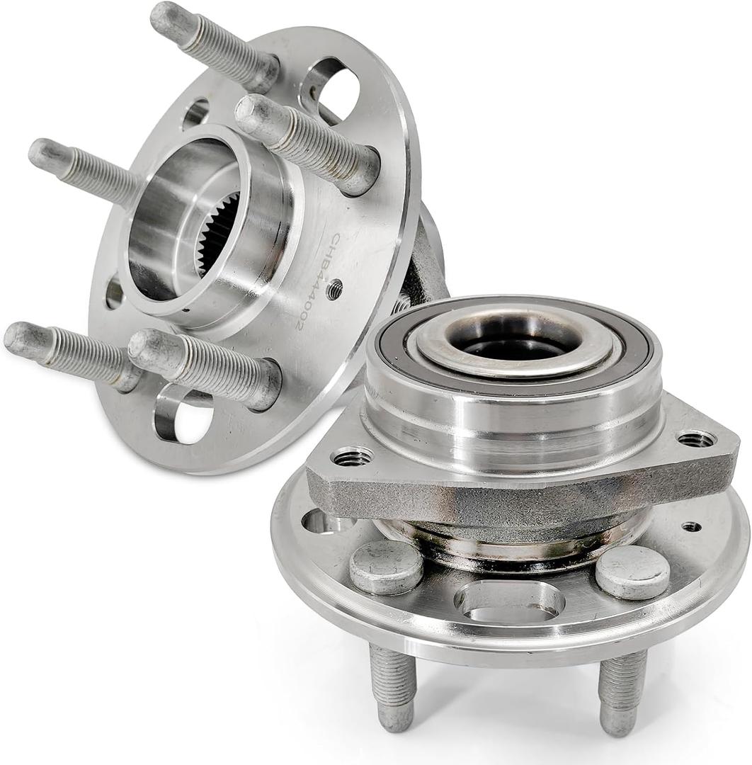 Pair 513288 Front or Rear Wheel Bearing Hub Assembly Compatible with Chevy Malibu 2013-2015 Impala 14-17 20, for Cadillac CTS XTS 13-17, for Buick Lacrosse Regal 11-17, for GMC Terrain 10-17, 5 Lugs OE Size, 513288