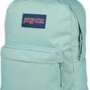 JanSport SuperBreak One Backpack - Durable, Lightweight Bag with 1 Main Compartment, Front Utility Pocket with Built-in Organizer, Premium Backpack, Faded Sage, One Size