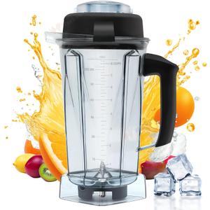 Improve vitamix Blender Pitcher,for Vitamix 5200 6300 VM0101 VM0103 VM0109 E310 Pitcher,fit vitamix Blender Container,64 OZ Cup,Classic/Explorian/Commercial ect Series,Prevent Leakage Rusty,3 YEAR Wty