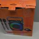 Karaoke Machine, Portable Bluetooth Speaker with 2 Wireless Microphones for Adults & Kids with Lights, Karaoke Microphone with PA System Supports USB/TF/FM/AUX for Home Party Home System Packages