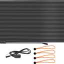 Snow Melting Mats Outdoor 36 x 60 inch, Non-Slip Heated Outdoor Mats 608W 120V, Heated Driveway Mats with UL and ETL Certificate Power Cord, Suitable for Most Entryways