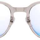 AMBEYE TR90 Blue Light Blocking Glasses - 99% Bluelight Filtering Clear Lens Anti Fatigue UV Protection for Computer/Phone/TV Screens (Gray)