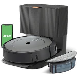 iRobot Roomba Combo i3+ (3574) Robot Vacuum & Mop  Self-Empty for Up to 60 Days, Clean by Room with Smart Mapping, Dual Multi-Surface Brushes for a Thorough Clean, Ideal for Homes with Pets