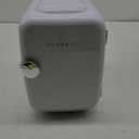 CROWNFUL Mini Fridge, 4 Liter/6 Can Portable Cooler and Warmer Personal Refrigerator for Skin Care, Cosmetics, Beverage, Food,Great for Bedroom, Office, Car, Dorm, ETL Listed (White)