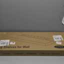 Heimlove Floating Shelves for Wall 36 Inches Long,9.3" Deep Black Floating Shelf Set of 2,Wall Mounted Shelves for Bathroom Bedroom Living Room Kitchen Office,Shelf for Books Storage,Home Decor