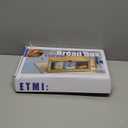 ETMI Vintage Bread Box for Kitchen Countertop  Retro Brown Bread Storage Box Breadbox