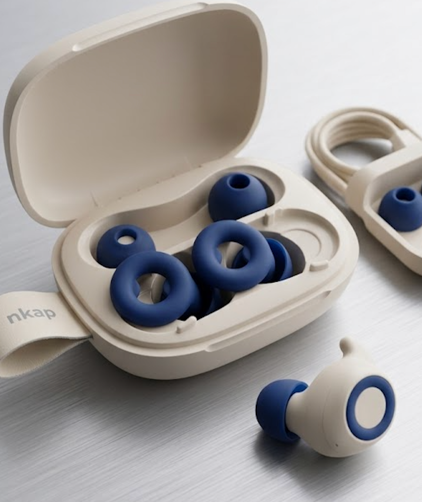 Ear Plugs for Sleeping Noise Reduction, Beinkap Reusable Earplugs Hearing Protection for Focus, Study, Work 