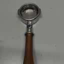 KOFIKOFI 58mm Bottomless Portafilter for Breville Dual Boiler, Oracle, Oracle Touch, BES900XL, BES920XL, BES980XL, BES990BSS, 2-Ears Walnut Naked Portafilter Included 18g Filter Basket