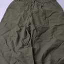 DISCIPBUSH Cargo Pants Women Baggy - Parachute Pants for Women, Rave Pants Y2K Pants, Festival Outfits for Women (Small, Army Green)