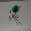 17.7 inch Christmas Angel Tree Topper Holder, Xmas Tree Topper Stand for Angel Green Treetop attachments Stabilizer Seasonal Treetop Base Decoration Angels Tree Toppers Support Ornaments