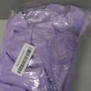 OWENIE Furman Sheer Curtains 63 inch Length for Bedroom Living Room 2 Panels Set, Jacquard Clip Textured Semi Sheer Curtains, Light Filtering Rod Pocket Farmhouse Darpes, 40Wx63L inch, Light Purple (Lavender)