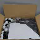 Marquee Letters Black Birthday Decorations: Large 4 Feet Tall Light Up Letters for Party Decor Baby Shower Big Foam Cardboard Letter P