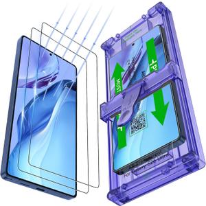 YWXTW Anti Reflective Screen Protector for Samsung Galaxy S26 Ultra, [Bubble Free] Anti Glare & EZ Unlock Tempered Glass S26 Ultra Accessories, Case Friendly, 2 Pack
