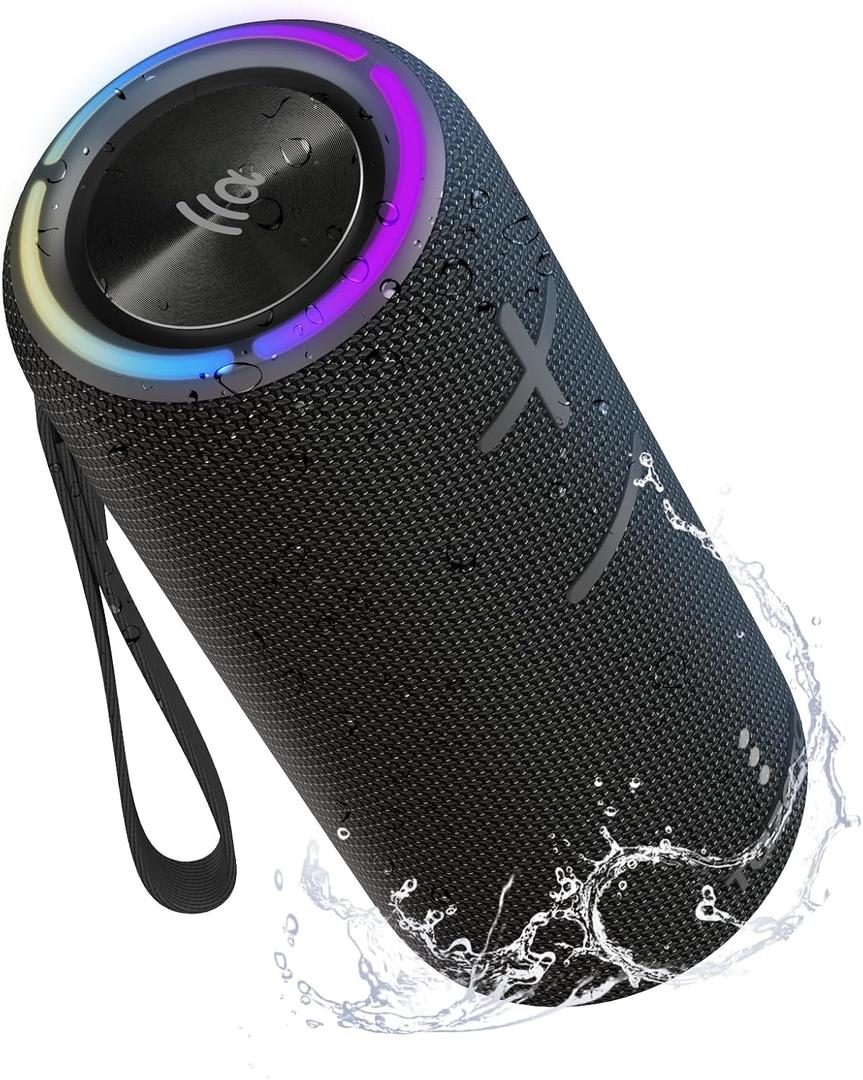 5 x TAZATA 30W Loud Outdoor Portable Bluetooth Speaker, IPX7 Waterproof - Dustproof Wireless Speaker with Mega Bass, 8 - Hour Playtime, TWS Pairing, for Home, Party, Outdoors, Travel