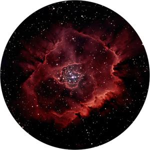 Orzorz Slide Discs Galaxy Night Light Plus Home Planetarium Projector (Work Star Projector Plus) (Rosette Nebula) (Colorful)