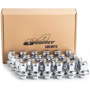 GAsupply 24pcs 14x1.5 Lug Nuts, 1.8 Inch 45mm Length, 7/8" 22mm Hex, OEM Factory Style M14x1.5 Wheel Lug Nuts, Closed End Large Acorn Seat