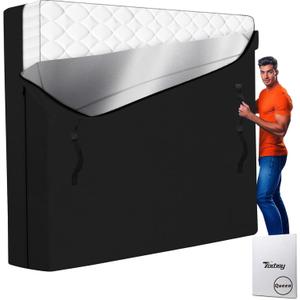 Mattress Bags for Moving and Storage, Zippered Mattress Storage Bag with 8 Strong Carrying Handles, Reusable Mattress Protector Cover Moving Supplies (Queen)