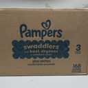 Pampers Swaddlers Diapers, Size 3 (13-26 lbs), 168 Count, Absorbent, Keeps Baby Dry and Comfortable, Skin Safe Disposable Baby Diaper