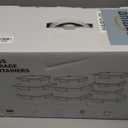 10-Pack Glass Food Storage Containers with Tempered Lids  Borosilicate, Airtight, Oven-Safe (-4F~950F), BPA-Free, 4.4 & 1.6 Cup, Leak-Proof, Dishwasher Safe (Blue)