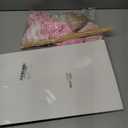 Thyle 8 Pcs Valentine's Day Heart Flower Picks Stuffed Fabric Heart on Sticks Plush Valentines Floral Picks for Flower Arrangement Centerpiece Vase Filler Wedding Table Decor(Pink Style)