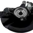 Pair of Front Wheel Hub Bearing Steering Knuckle Assembly 698-494 698-495 Replacement for Honda Civic 2003-2005 1.7L