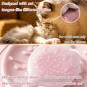 Cat Interactive Head & Tail Base Massage Wand, Mimics Cat Tongue Papillae & Grooming Behavior, Delivers Deep Massage & Gentle Patting. For Adult Cats Only. Prevents Scratches and Builds Bond