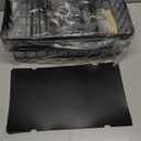 SAYZH Fruit Basket Kitchen Pantry Organizers and Storage  4 Tier Stackable Metal Wire Basket Stand for Fruit Vegetable Snacks Jars Bins Containers Organization, Black