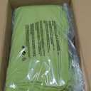 9 Pack Patio Cushion Covers Outdoor Furniture Cushion Slipcovers Replacement Waterproof with Zipper for 5 Pcs Patio Furniture Set, Covers Only, Grass Green