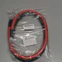 2/0 AWG Battery Cable 2/0AWG Gauge Battery Inverter Cables for Automotive Solar Marine Boat RV Car Motorcycle (2/0 AWG, 3FT, 3/8"+5/16")
