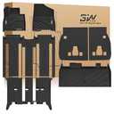 3W Full Set Floor, Cargo & Seatback Mats for Kia Carnival Hybrid 2025-2027