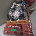 Blue Buffalo Wilderness Rocky Mountain High-Protein Adult Dry Dog Food Wholesome Grains Red Meat, 24lb. Bag (EXP 10/05/27)