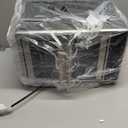 Gourmia French Door Air Fryer  25 Qt Large Capacity Convection Oven, Fryfroce 360, Digital Display with 17 Cooking Presets, Bake, Toast, Roast, Dehydrate, Fits 12 Pizza (Stainless Steel)