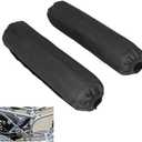 350mm Rear Shock Absorber Suspension Protector Protection Cover for All Dirt Pit Bike Motorcycle ATV Quad Scooter Black