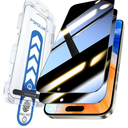 Military-Grade Tempered Glass for iPhone 17 Pro Screen Protector[Easy Installation No Bubble] Screen Protector 17Pro Tempered Glass[Military Shatterproof] Full Coverage 2 Pack